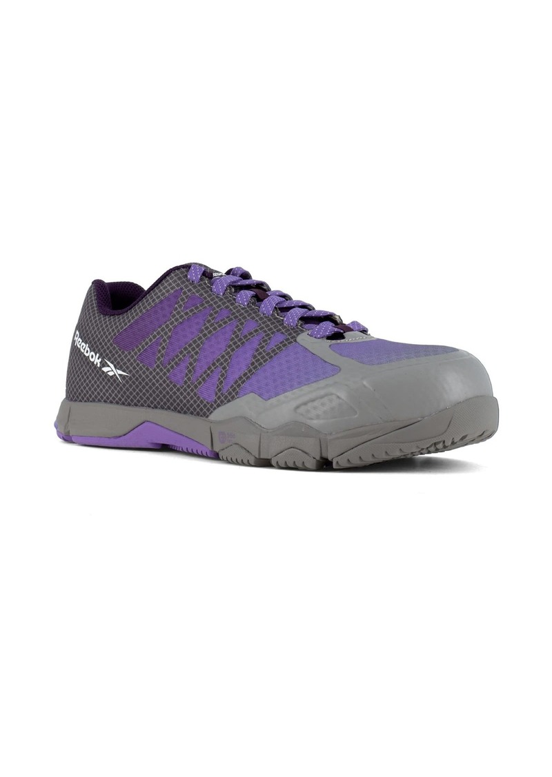 Reebok Work Women's RB451 Arion Work Safety Toe Athletic Shoe Grey/Mauve