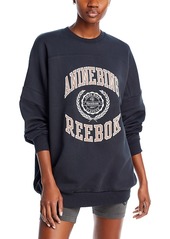 Reebok x Anine Bing Oversized Varsity Sweatshirt