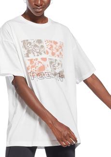 Reebok Womens Graphic Printed T-Shirt