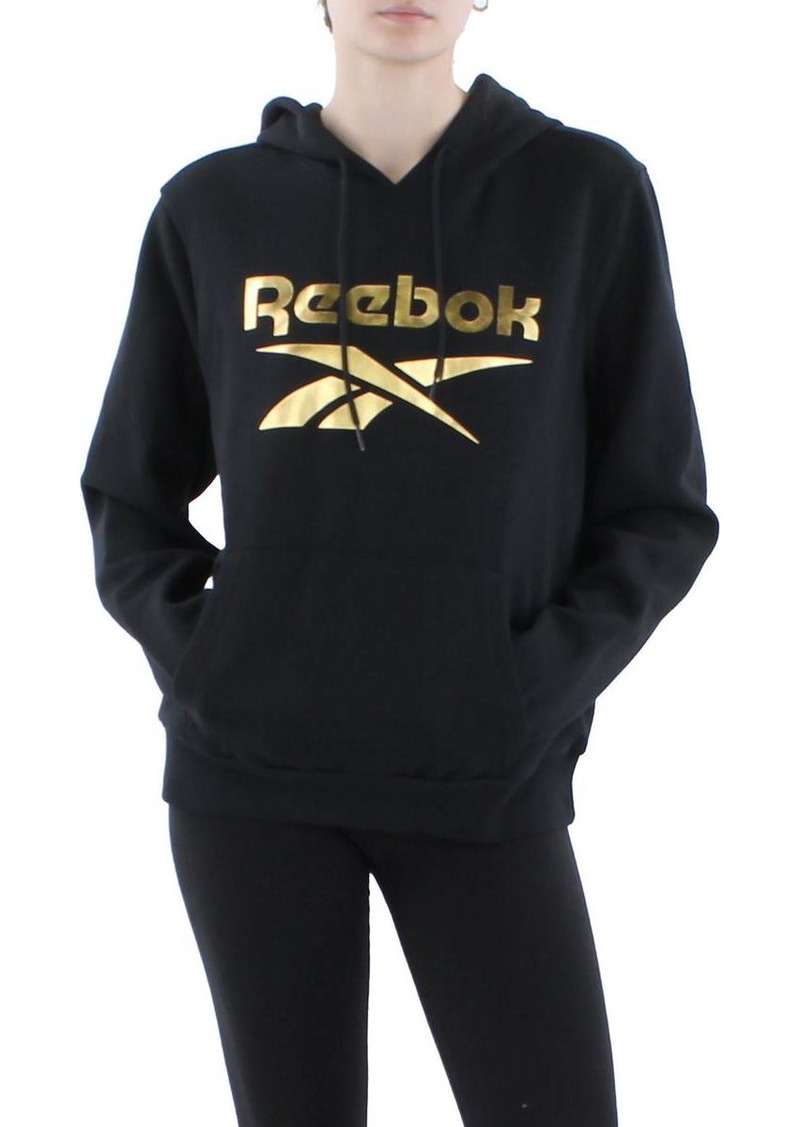 Reebok Womens Logo Cotton Hoodie