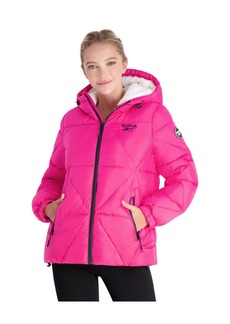 Reebok Womens Quilted Insulated Puffer Jacket