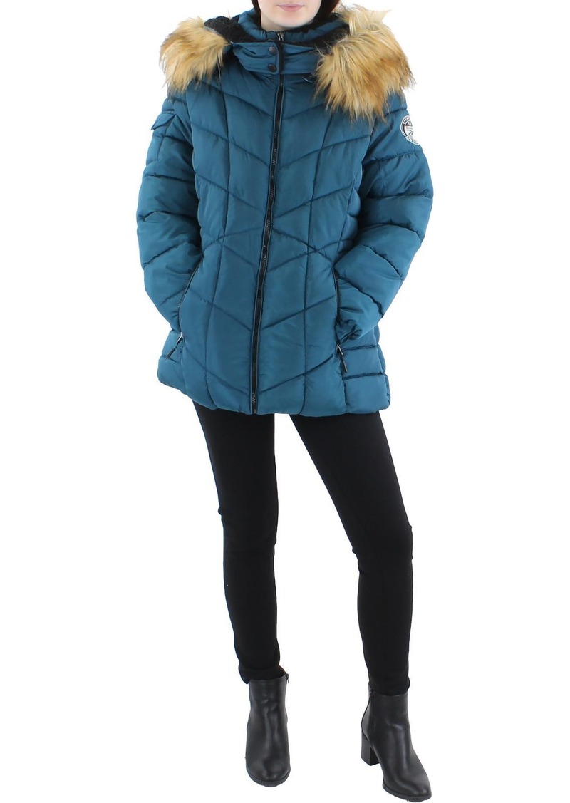 Reebok Womens Short Cold Weather Puffer Jacket