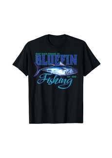 Reef Bluefin Tuna Deep Sea Fishing T-Shirt