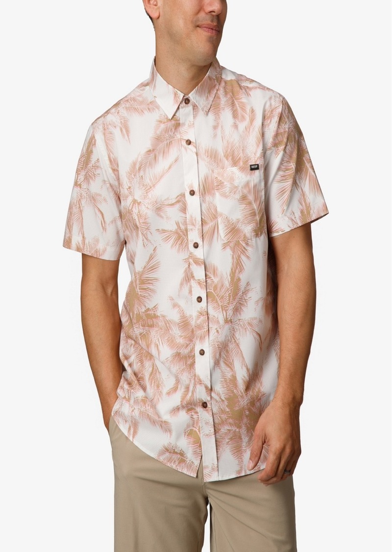 Reef Madrid Short Sleeve Woven Shirt - Flamingo P