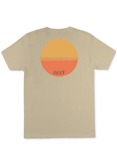 Reef Men's Cotton Torrey Logo-Graphic Short-Sleeve T-Shirt - Sand