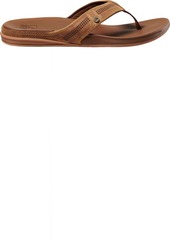 Reef Men's Cushion Bounce Lux Flip Flops, Size 8, Brown | Father's Day Gift Idea