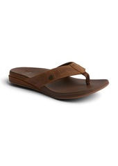 Reef Men's Cushion Lux Slip-On Sandals - Black, Brown