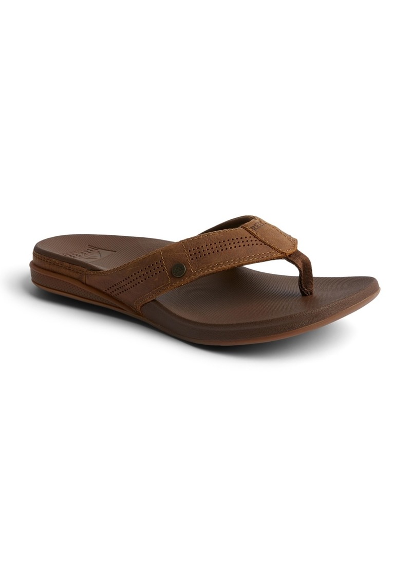 Reef Men's Cushion Lux Slip-On Sandals - Toffee