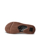 Reef Men's Fanning Comfort Flip Flops - Black and Tan