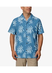 Reef Men's Kenji Knit Short Sleeve Button Up Shirt - Parisian Blue