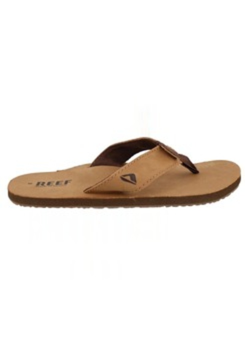 Reef mens Leather Smoothy Flip Flop   US