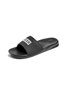 Reef Men's One Slide Sandal Black/White