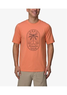 Reef Men's Paradise Short Sleeve Surf Shirt - Tangerine