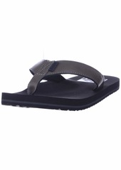 Reef Men's Sandal Twinpin | Comfortable Men's Flip Flop With Vegan Leather Upper