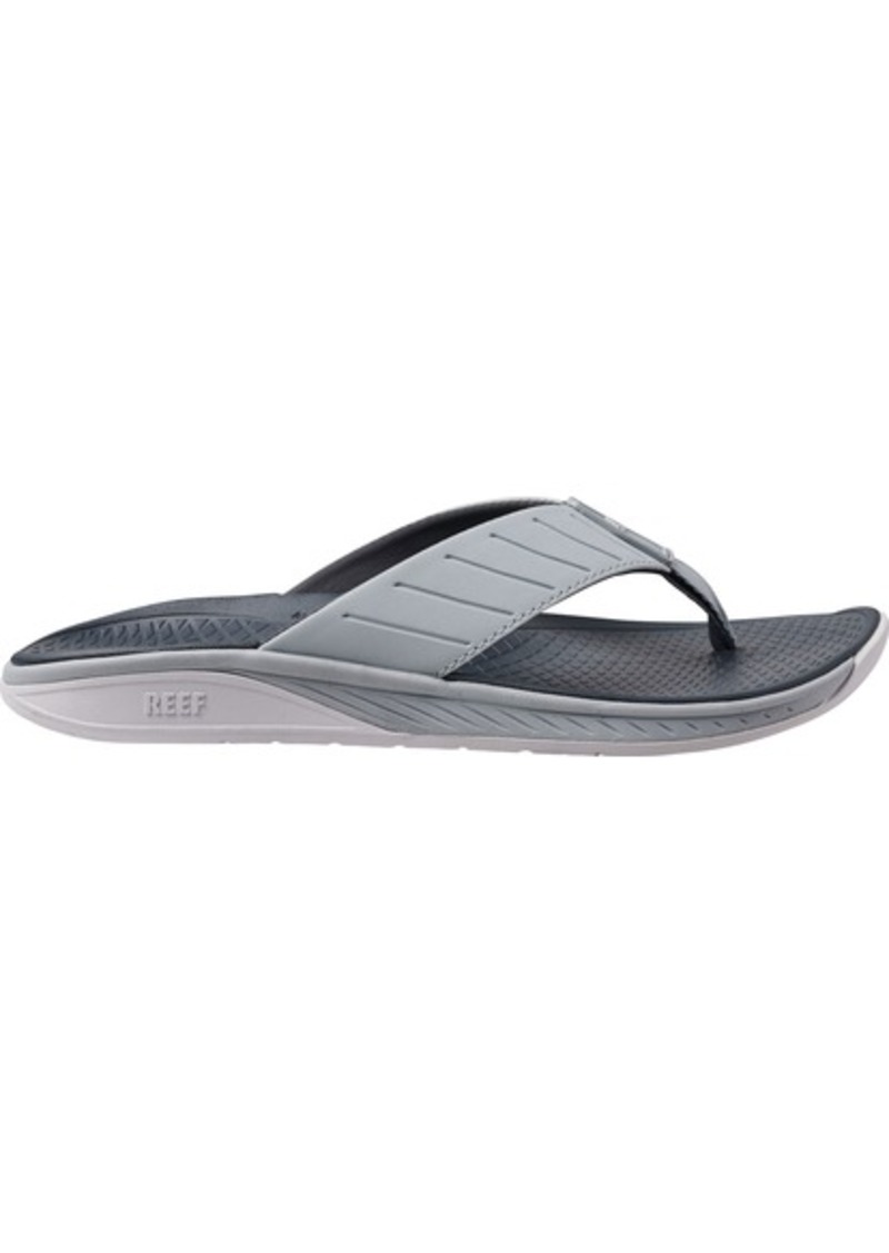 Reef Men's The Deckhand Sandals, Size 8, Gray