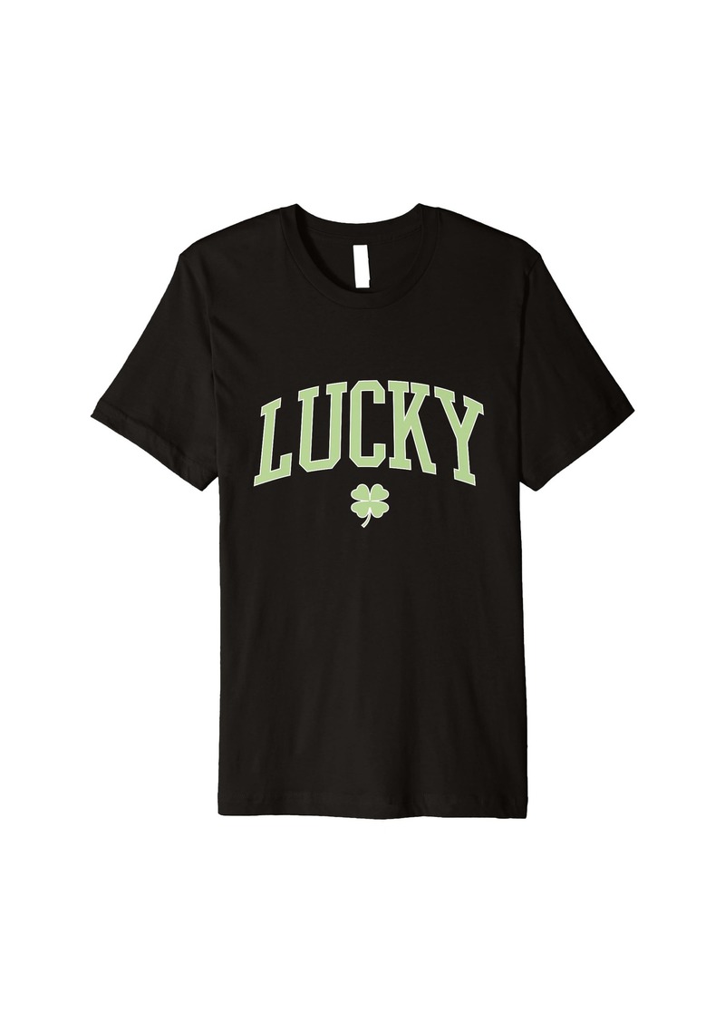 Reef St. Patrick's Day Lucky Face Trendy Premium T-Shirt