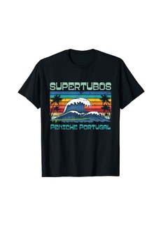 Reef Supertubos Surfing Peniche Portugal Surf Break T-Shirt