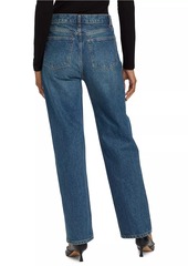 Reformation Abby High-Rise Straight-Leg Jeans