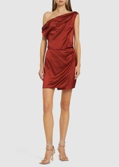 Reformation Alanis Silk Satin Mini Dress