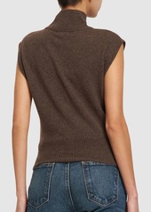 Reformation Arco Cashmere Turtleneck Tank Top