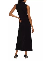 Reformation Axton Mock Turtleneck Midi-Dress