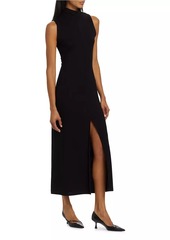 Reformation Axton Mock Turtleneck Midi-Dress