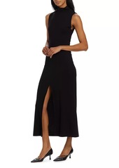 Reformation Axton Mock Turtleneck Midi-Dress