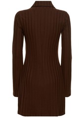 Reformation Benton Knitted Mini Dress