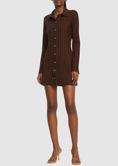 Reformation Benton Knitted Mini Dress