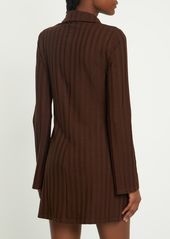 Reformation Benton Knitted Mini Dress