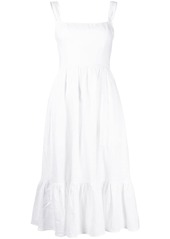 Reformation Bucatini linen midi dress