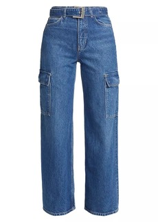 Reformation Cary Belted Cargo Jeans