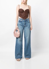 Reformation Cary high-rise wide-leg jeans