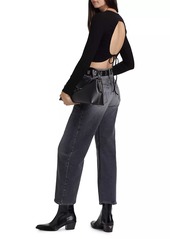 Reformation Casey Open-Back Crop Top