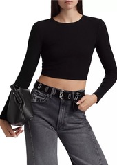 Reformation Casey Open-Back Crop Top