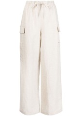 Reformation Ethan linen wide-leg trousers