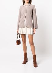 Reformation Fantino cashmere collared cardigan