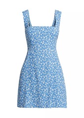 Reformation Gabin Floral Minidress