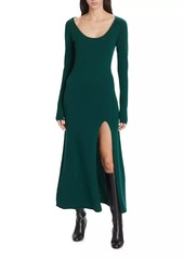 Reformation Jennita Cashmere Midi-Dress