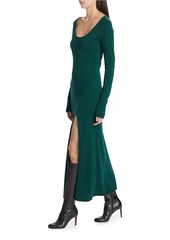 Reformation Jennita Cashmere Midi-Dress