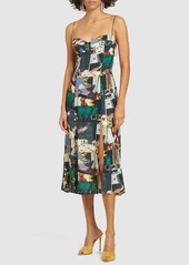 Reformation Juliette Printed Long Dress