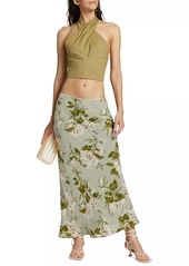 Reformation Layla Tea Garden Maxi Skirt