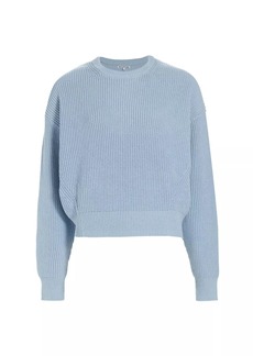 Reformation Long-Sleeve Cotton Sweater