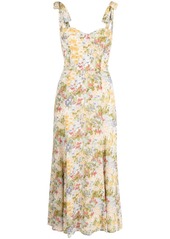 Reformation Nadira floral-print midi dress