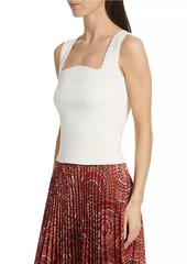 Reformation Nalini Cotton-Blend Tank Top