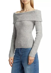 Reformation Oberon Off-the-Shoulder Sweater