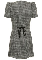 Reformation Olivette Tweed Mini Dress