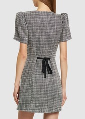 Reformation Olivette Tweed Mini Dress