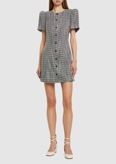 Reformation Olivette Tweed Mini Dress