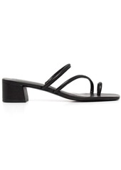 Reformation Meena 35mm toe-ring sandals